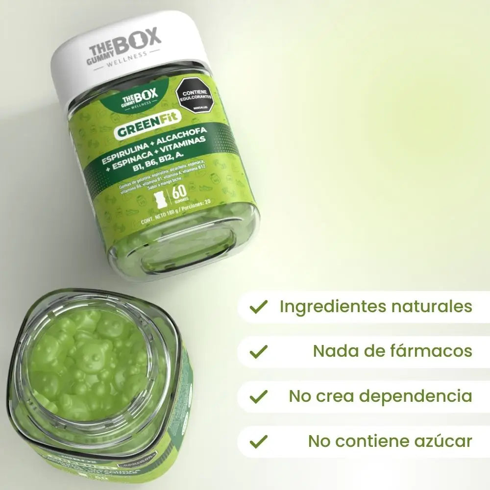 Green Fit (60 Gomitas)