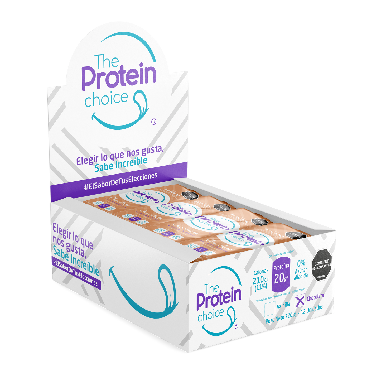 Barritas de Proteína (12 Unidades)