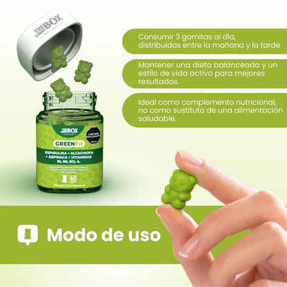 Green Fit (60 Gomitas)