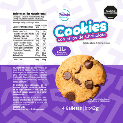 Galletas The Protein Choice (6 Unidades)
